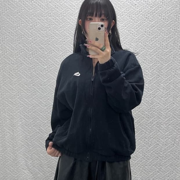 나이키 빈티지 캐주얼 스포티 클럽 해링턴 스웻집업 XL C11996
