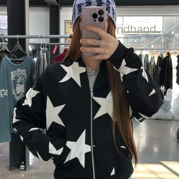 아디다스 빅스타 셔링 블루종 져지