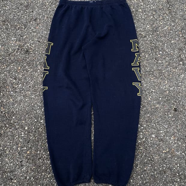 90s soffe밀리터리 미 해군 navy 스웻팬츠