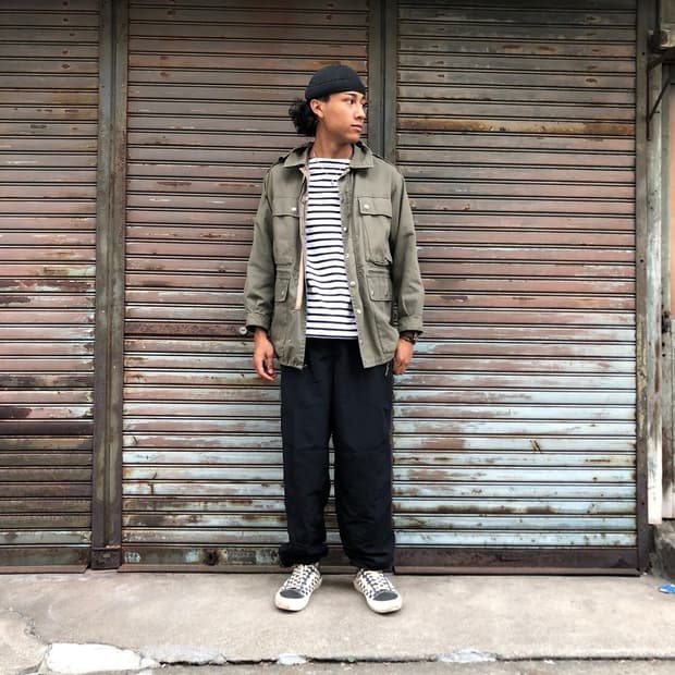 빈티지 70s 스위스군 SWISS ARMY 마운틴 필드자켓 52