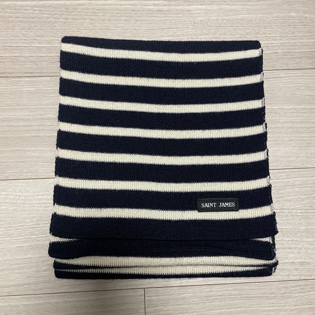 세인트제임스 머플러 네이비