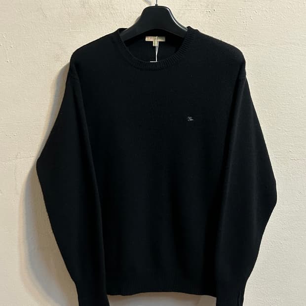 버버리 메리노 울 로고 니트 스웨터