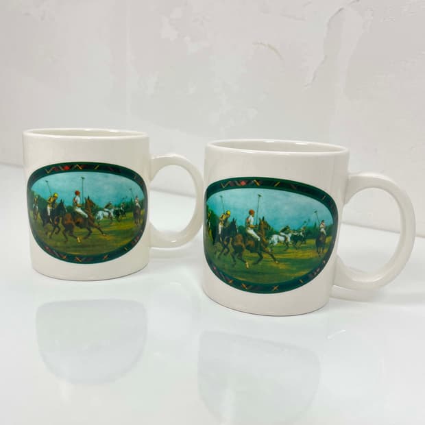 90's 폴로 랄프로렌 플레이폴로 머그컵