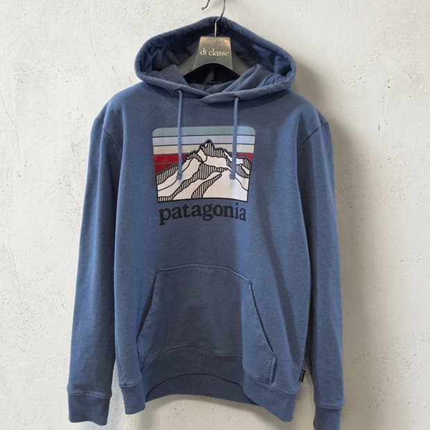 파타고니아 후드티 블루 M