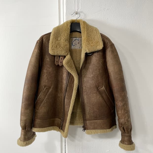빈티지 Terra Australis B-3 무스탕 양가죽 자켓