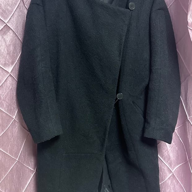 빈티지 네이비 코트 