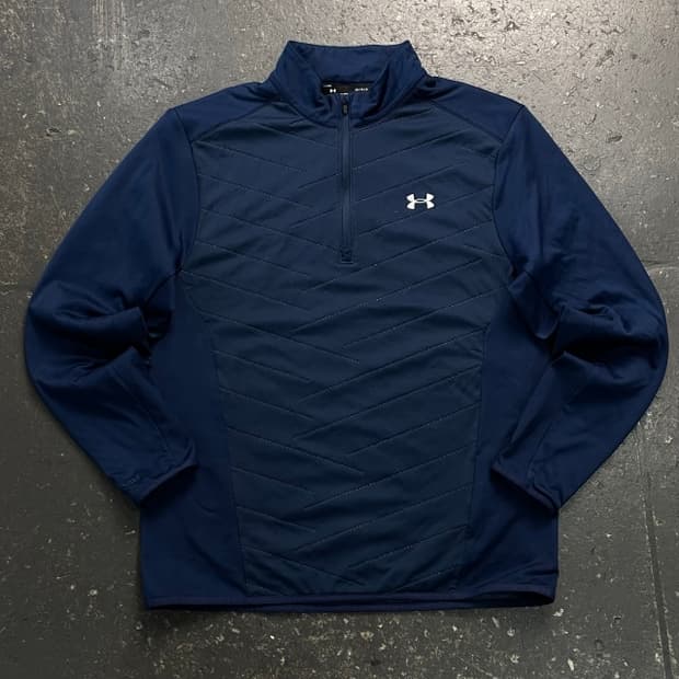 100 언더아머 콜드기어 반집업