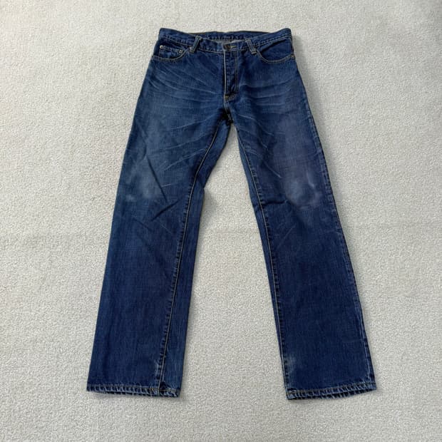 [32] 에드윈 505 스트레이트 데님 진1231T1