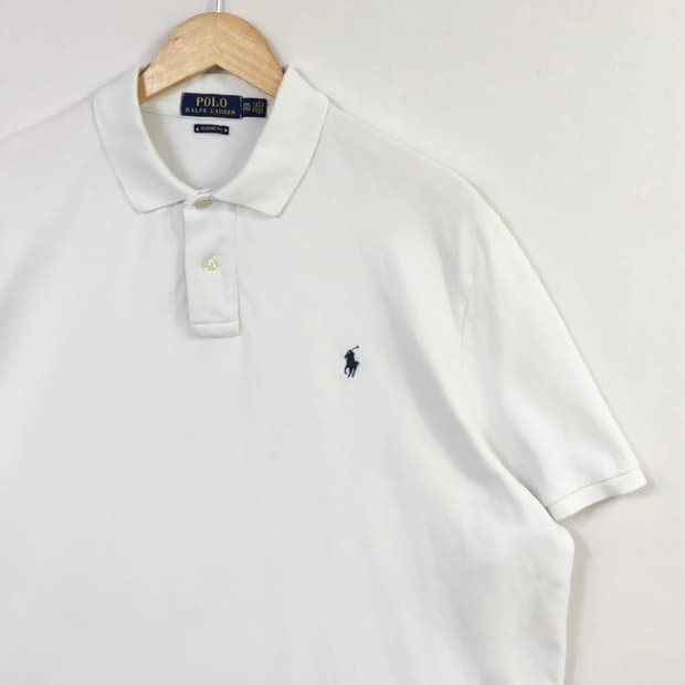 Xxl 폴로 화이트 카라티