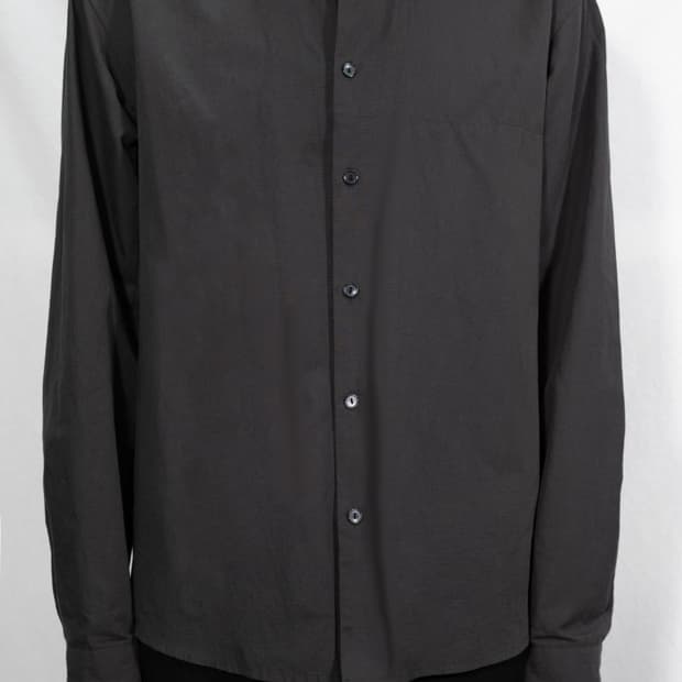Les - Pin shirt (Charcoal) 레스