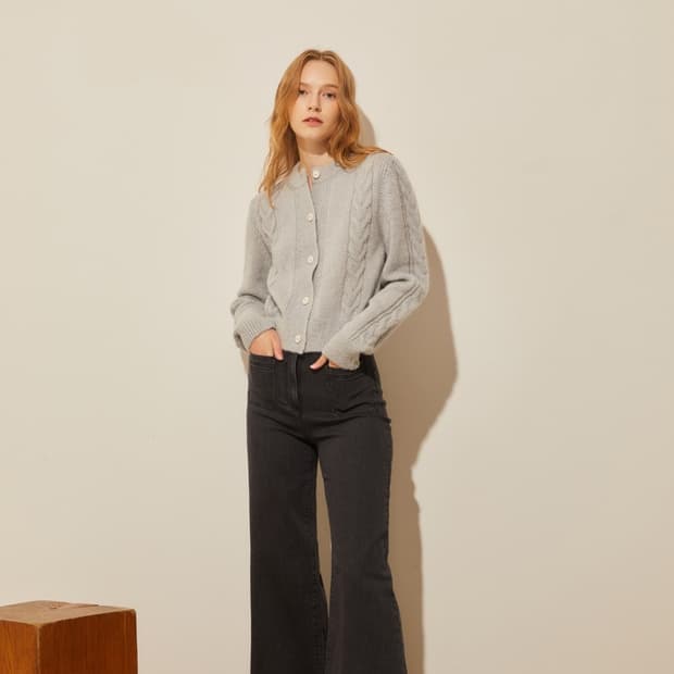 바네사브루노아떼 2021 와이드핏 팬츠 38사이즈