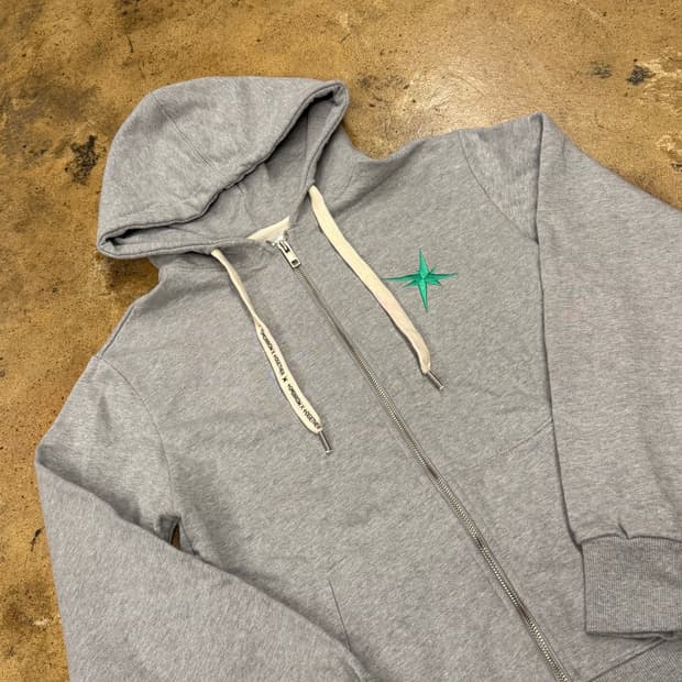 [정품/S] 투바투 투모로우바이투게더 굿즈 별 후드집업 그레이 b14