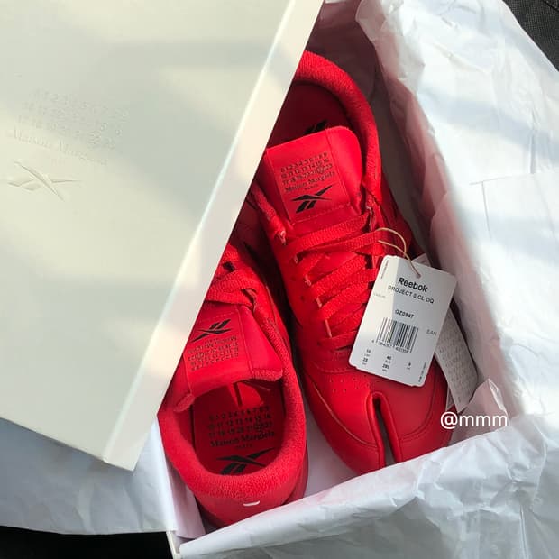 마르지엘라x리복/타비 족발 슈즈