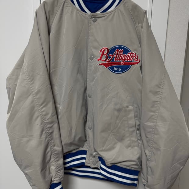 일본 리버시블 스타디움 자켓