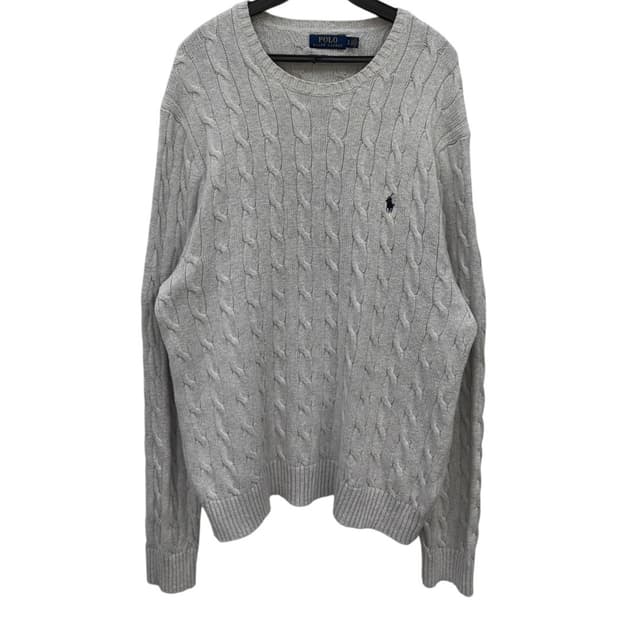 폴로랄프로렌 케이블 울 니트