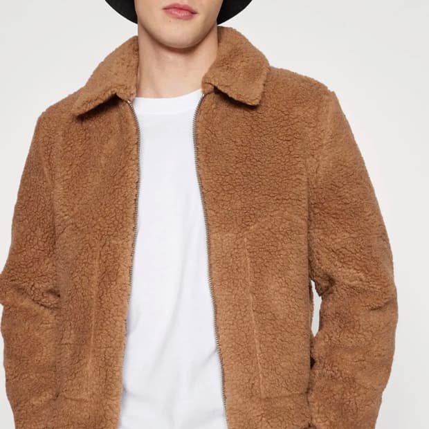 올세인츠 버즈 보머(봄버) 후리스(플리스) 자켓 100사이즈