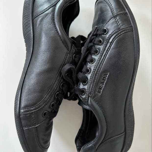 Prada Sport Leather Sneakers