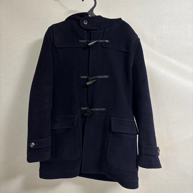 지구네 지구샵 빈티지 모리 네이비 떡볶이코트