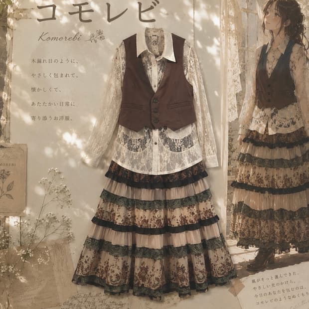 모리노 오토메 (森の乙女) 코디 셋트