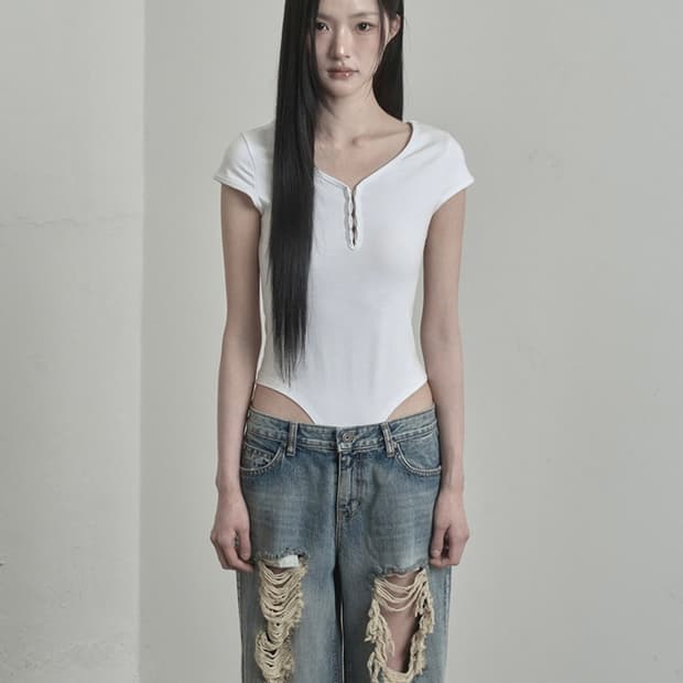 이네기 inegi softy hook bodysuit
