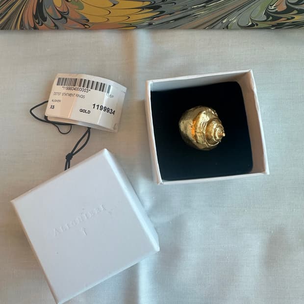 알리기에리 Alighieri 골드 링 XS 새제품