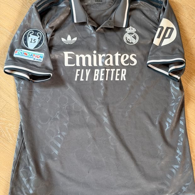 레알마드리드 24/25 써드 음바페 챔스 마킹