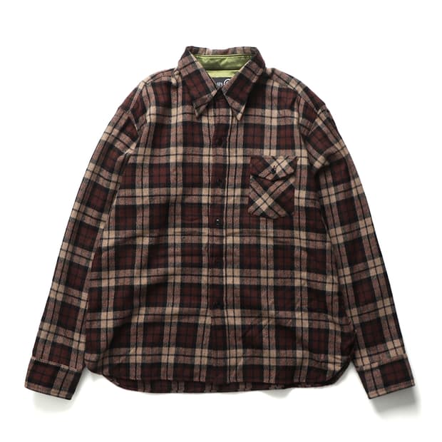 SOUTH2 WEST8 Flannel Plaid Shirt