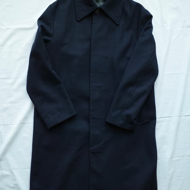 Sunflower Wool Navy Coat