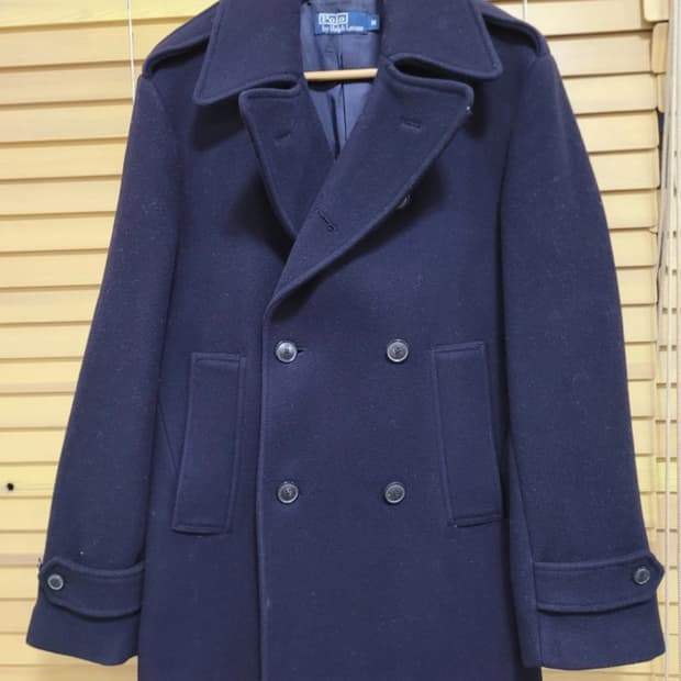 폴로랄프로렌 울 더블코트
