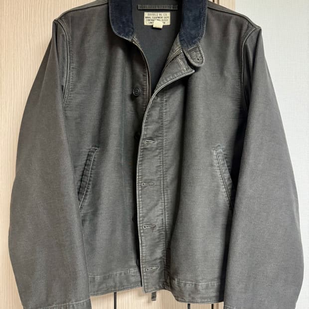RRL / 코튼 덱자켓 그레이 / L