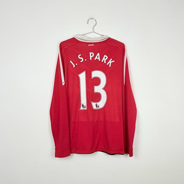 10-11 맨유 홈 박지성 긴팔 유니폼