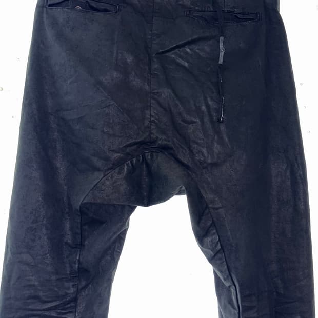 Boris Bidjan Saberi Wax Coated jeans