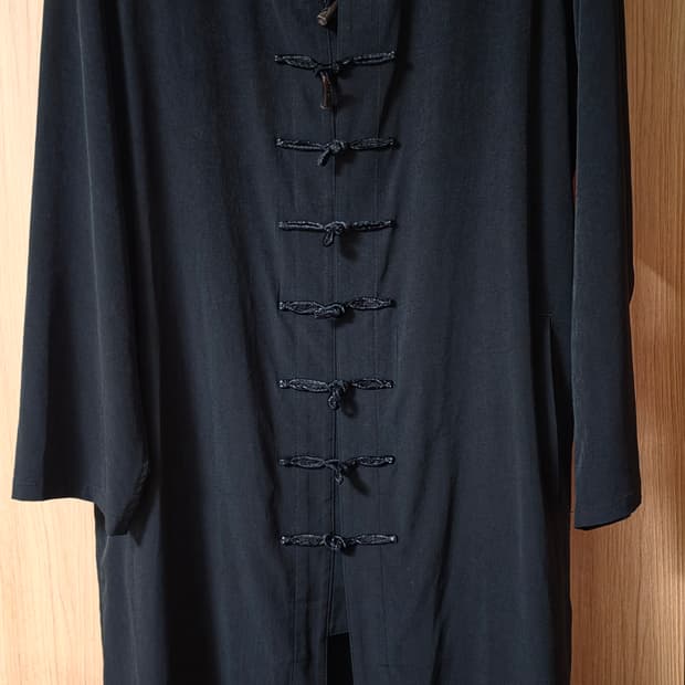 (3)20ss 요지야마모토 뿌르옴므 차이나버튼 롱셔츠