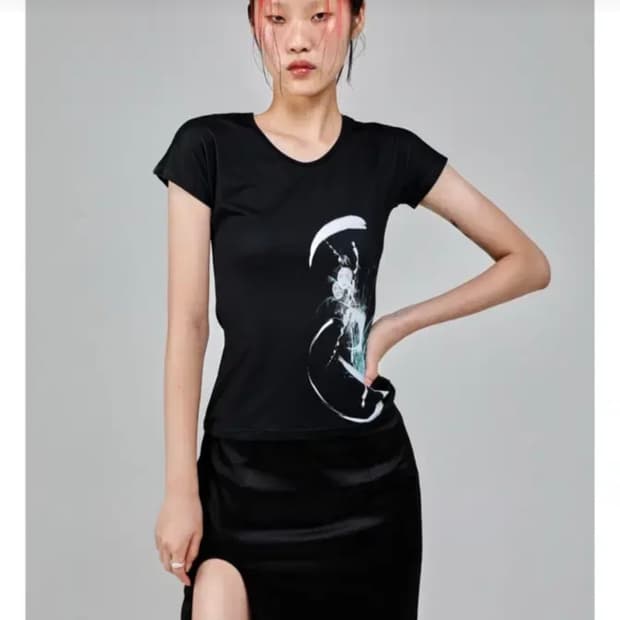 시오 서울 반팔 블랙