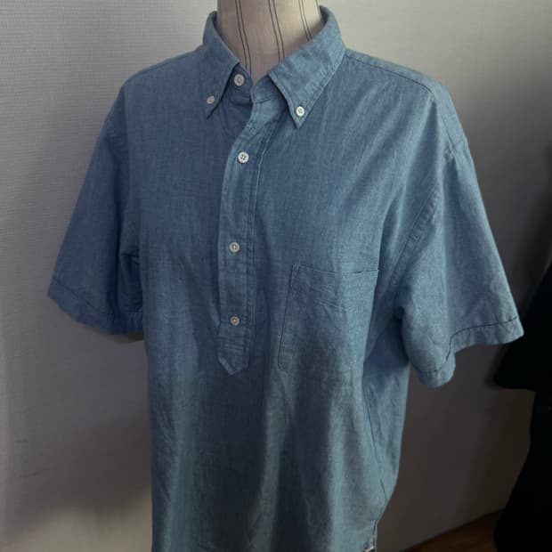 [L] beams + denim shirts 