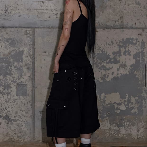 팬시클럽 포켓 버뮤다 CROSS POCKET BERMUDA PANTS