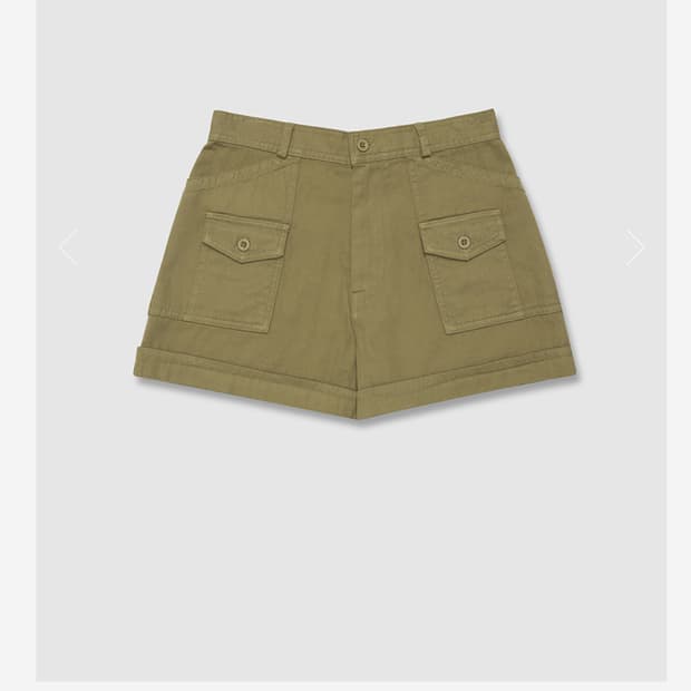 Safari shorts 사파리쇼츠(카키 xs)