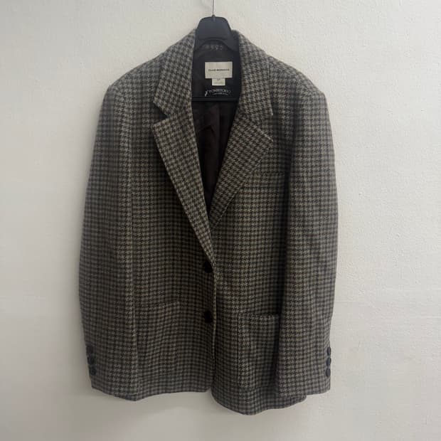 클럽모나코 하운드투스 체크 자켓 S