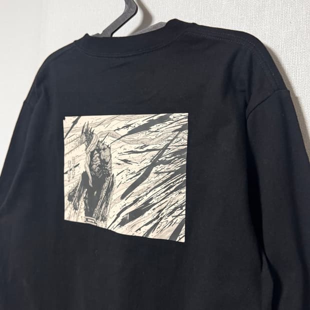 필드코어 체인소맨 프린팅 티셔츠