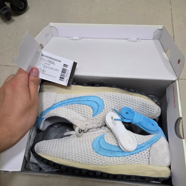 나이키 x 스투시 LD-1000 SP 팬텀 아쿠아리어스 블루 275