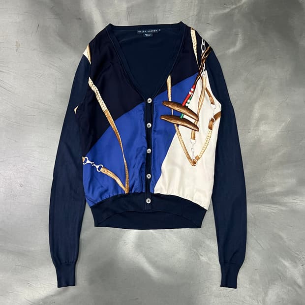  랄프로렌 그래픽 가디건 y15018