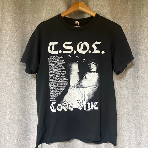 T.S.O.L code blue 00s 티셔츠