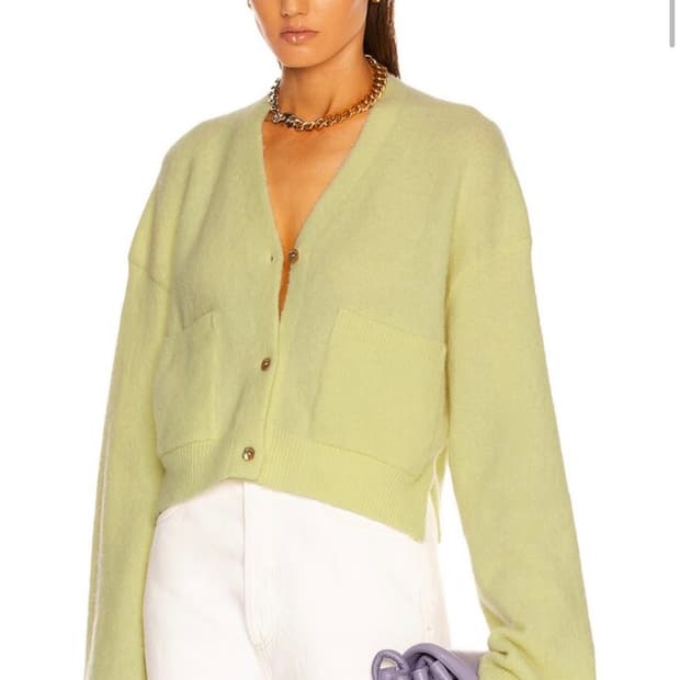 Nanushka 나누슈카 Effie 니트 가디건 S