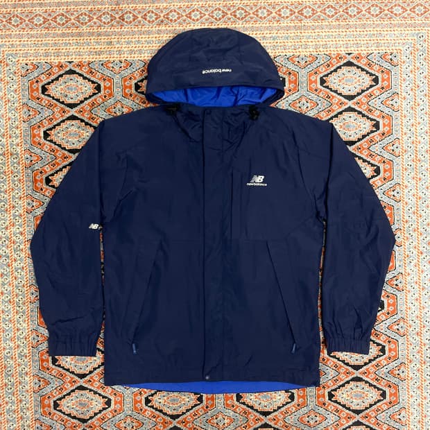 뉴발란스 네이비 윈드브레이커 바람막이 점퍼 남성M