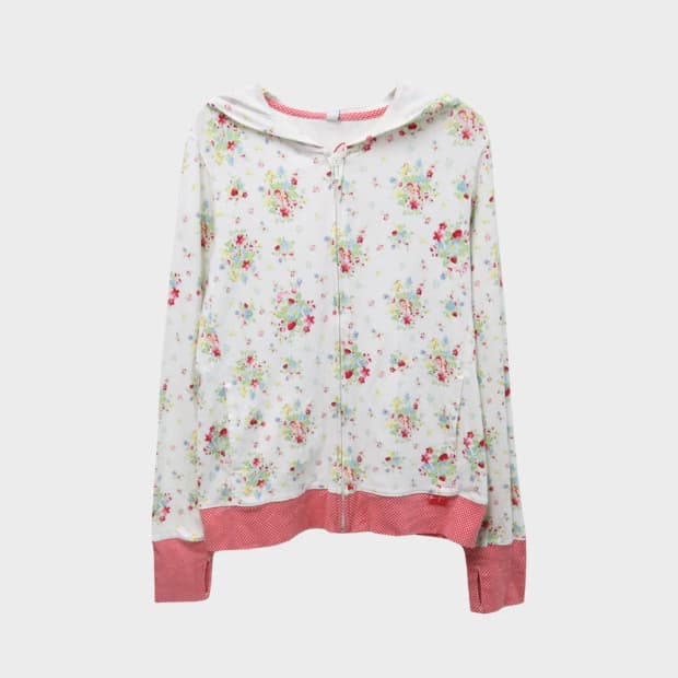 그린게이트  플라워 후드 집업 61345