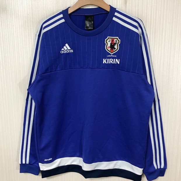 아디다스 15-16 일본축구국대 스웨트탑 L(해외)