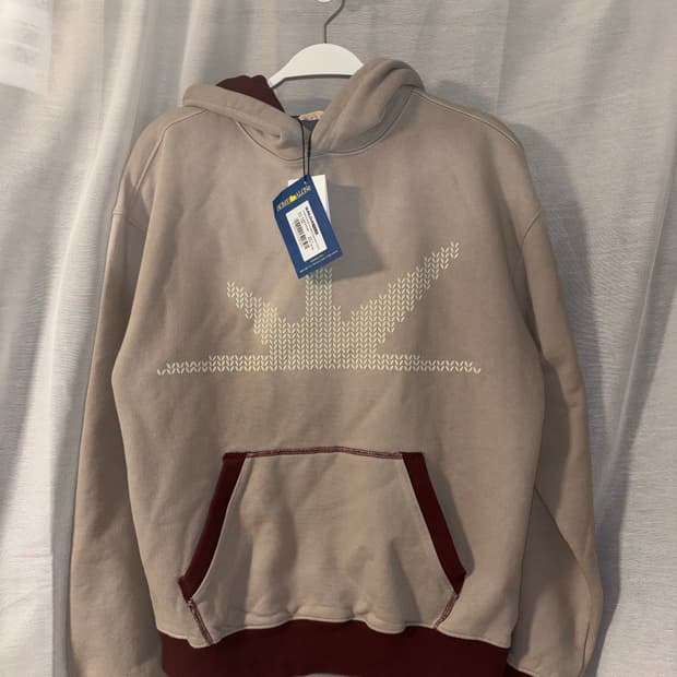 썬러브 Knit Effect Daybreak Hoodie Grey