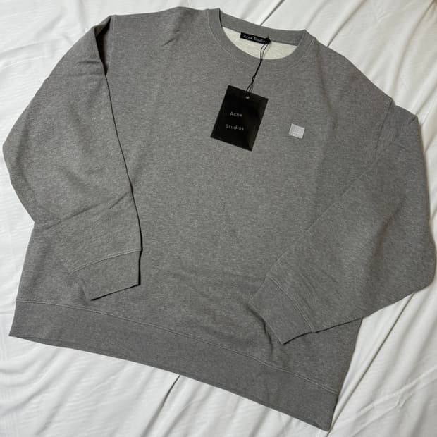 아크네스튜디오 포바 스웻셔츠 그레이 M