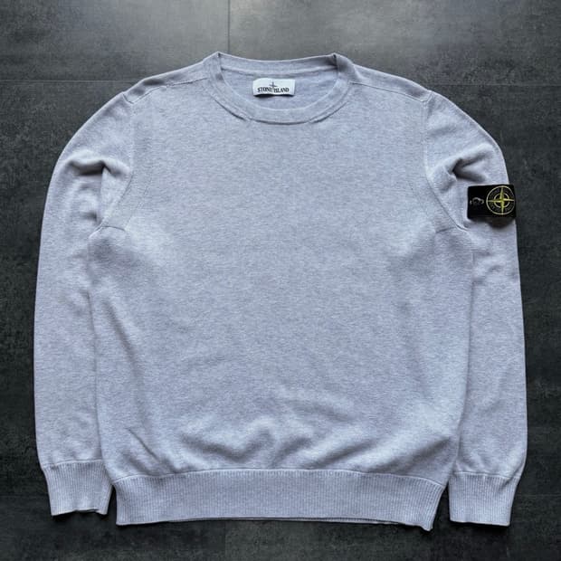스톤아일랜드 코튼 니트스웨터 L