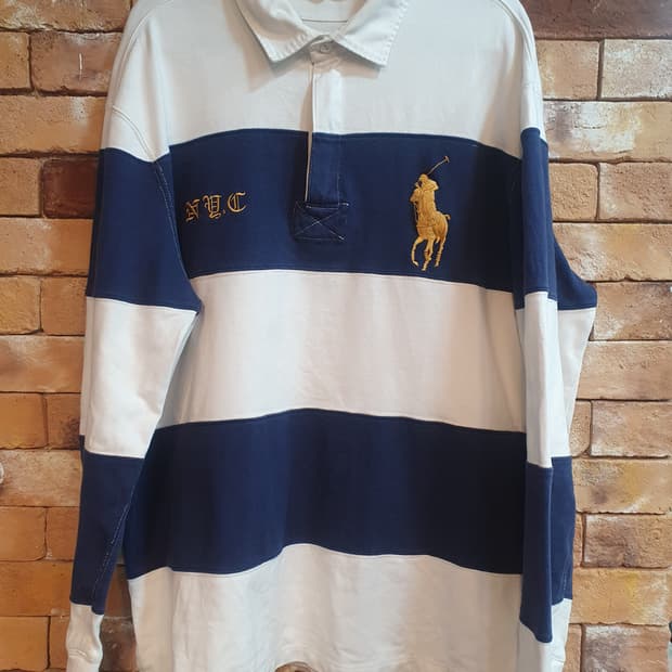 폴로 랄프로렌 럭비티셔츠XXL 사이즈